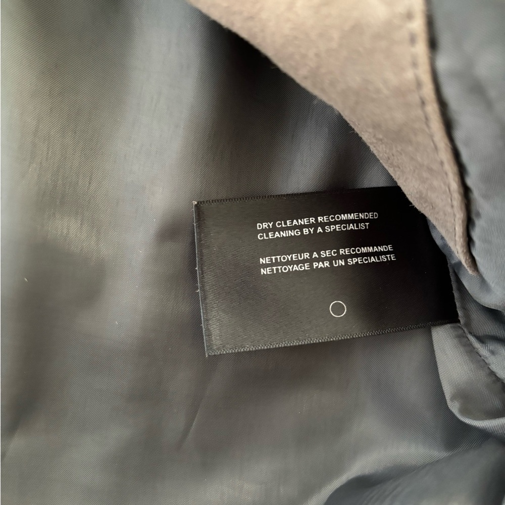 BlankNYC Men's Goat Skin Leather Shirt Jacket Real Suede 100% SZ Large Shacket - Picture 7 of 11